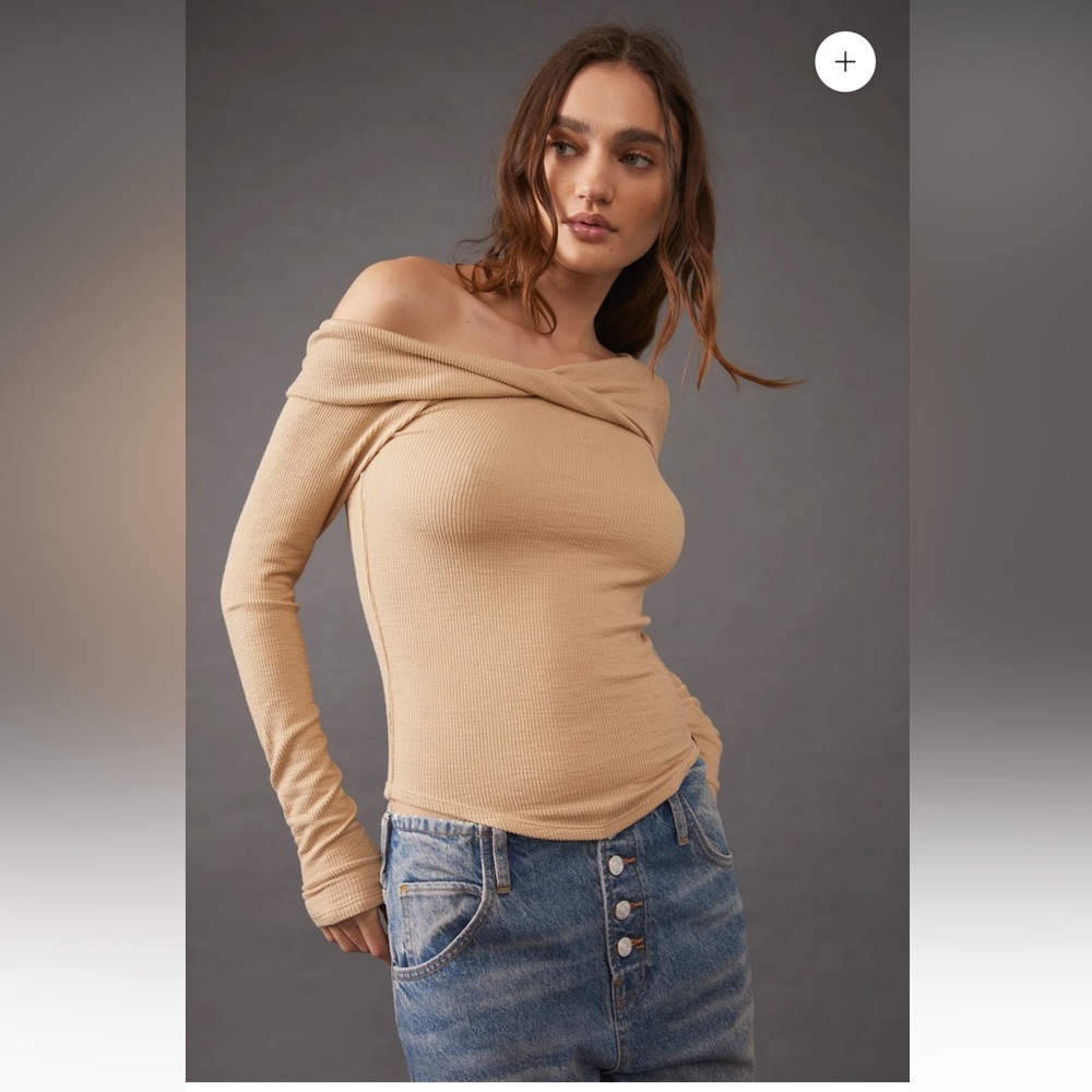 NWT FREE PEOPLE Addie Layering Top - Picture 4 of 9
